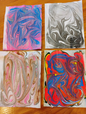 Prettier pieces. I particularly like the taupe and pink.