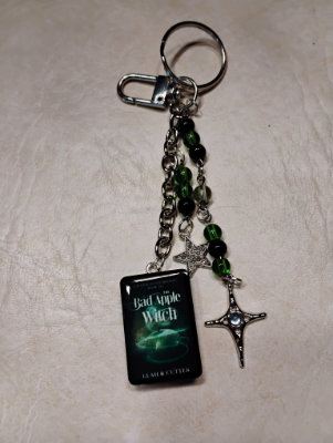 Bad Apple Witch charm