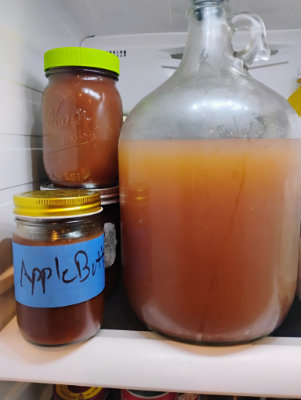 Apple Butter along with Apple Cider